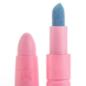 Sale Jeffree Star JAWBREAKER Velvet Trap Blue Lipstick Full Sz Eye Safe Blue NEW